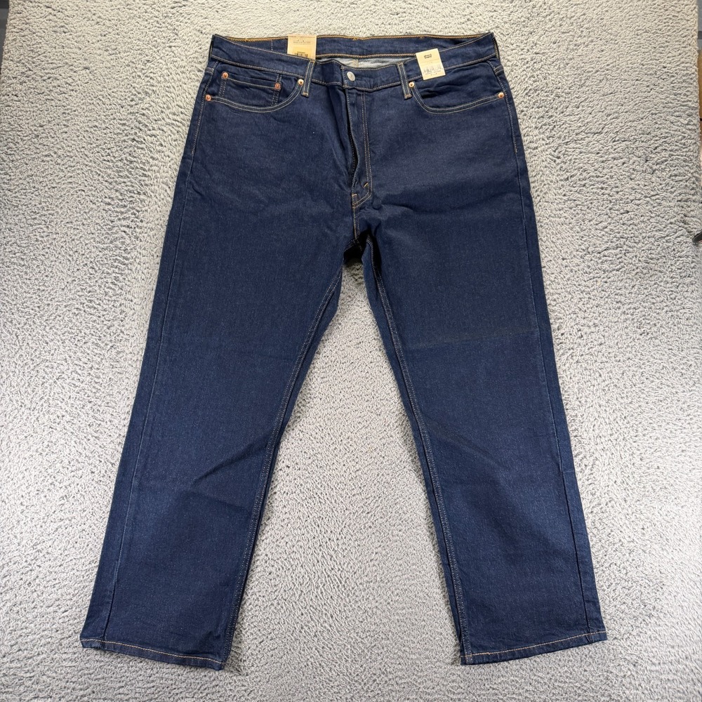 Levi's 559 Jeans Mens 40x30 Blue Cotton Denim Straight Relaxed Workwear Stretch